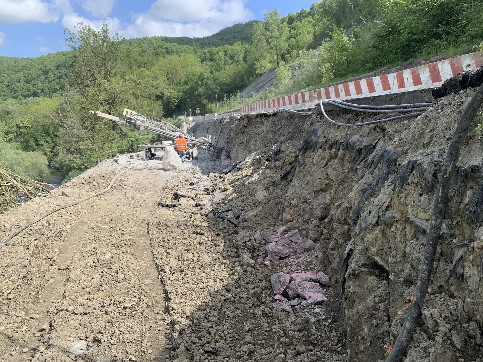 S.P. 439 Saliceto-Monesiglio - Sistemazione frana di valle