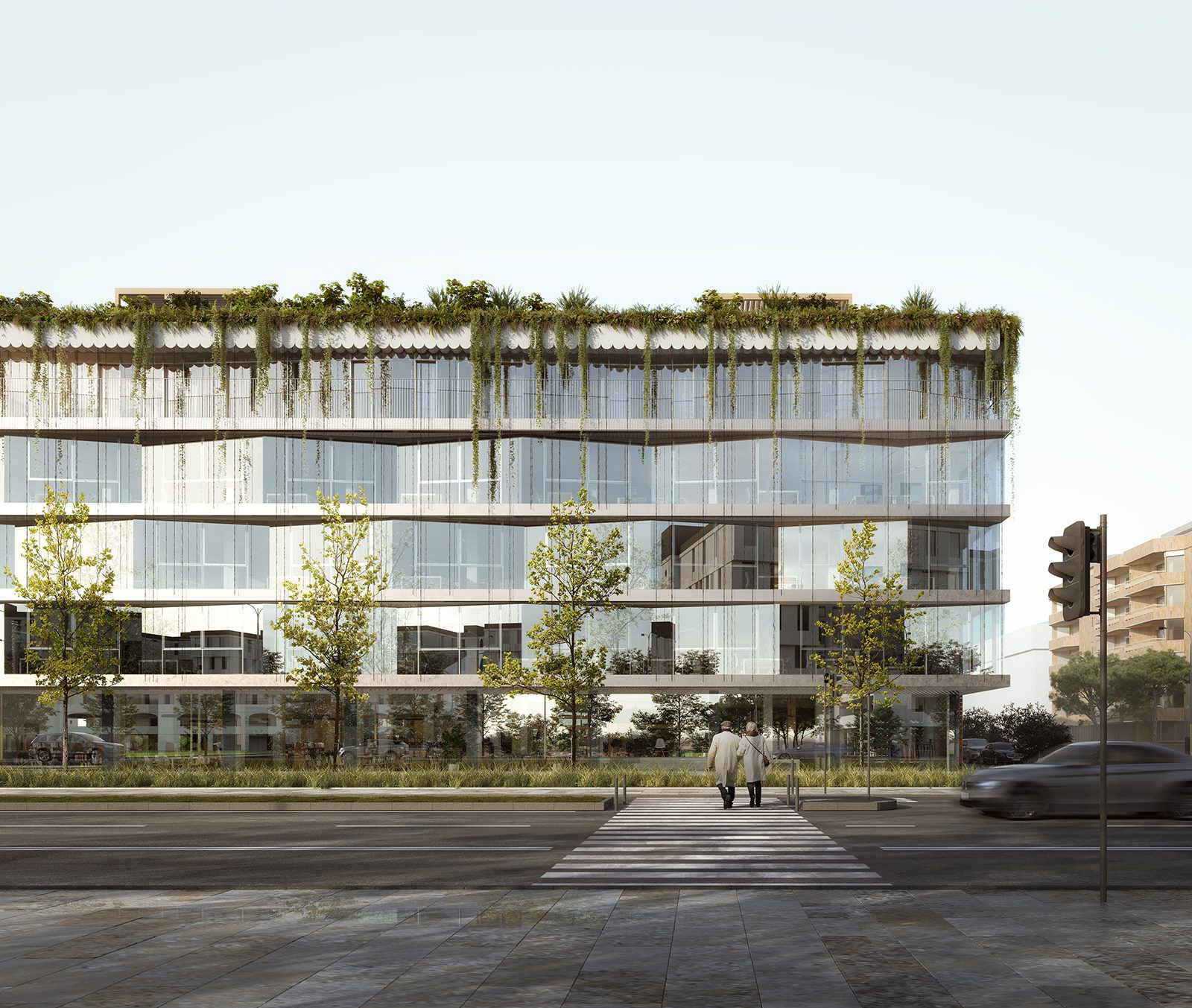 Riqualificazione Edificio Uffici e Residenze - Prato